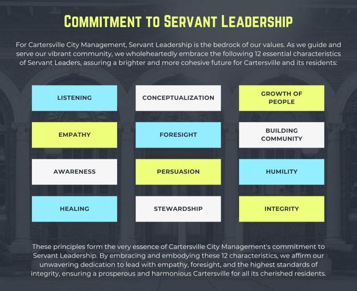 Commitment to Servant Leadership
