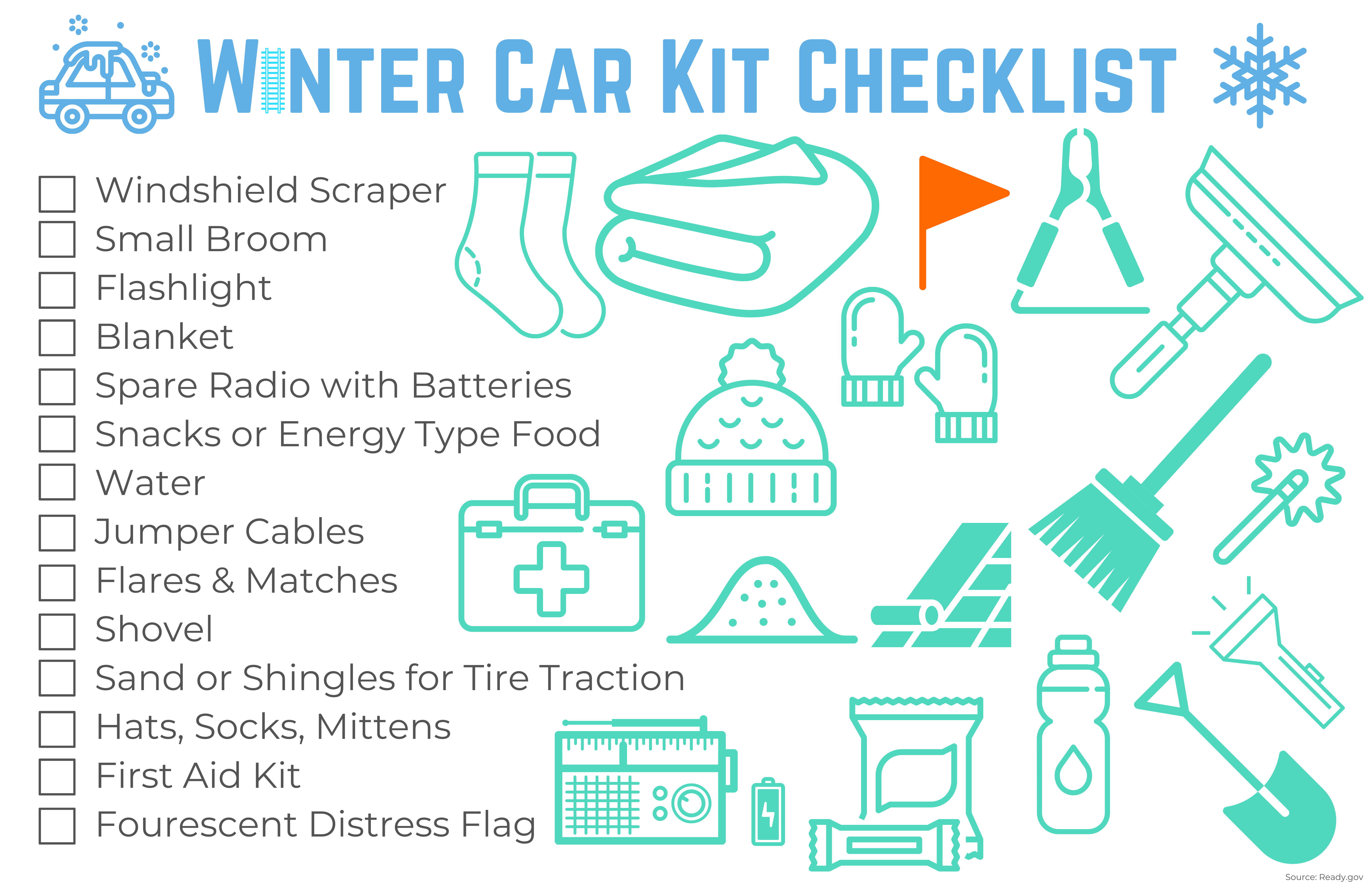 The Parents' Winter Car Emergency Kit Checklist (Free Printable!) - Super  Mom Hacks
