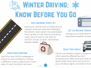 Winter Driving: Know Before You Go