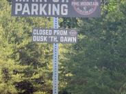 New Parking Lot Sign