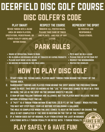 Deerfield Disc Golf Course
