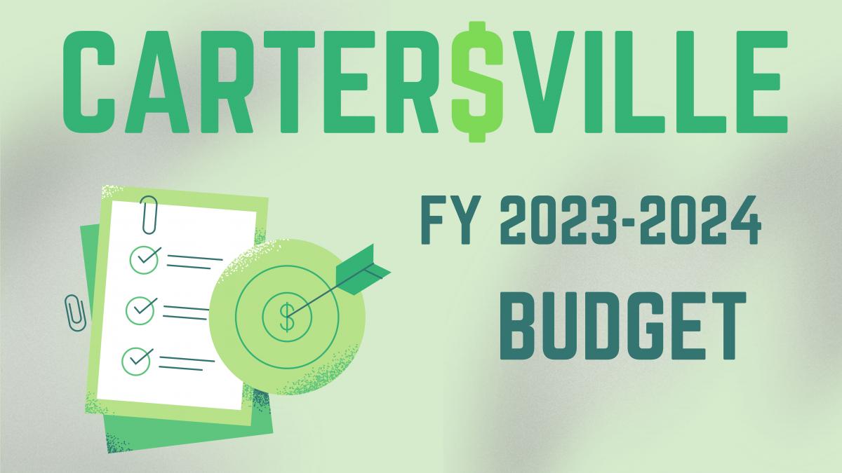 2023-24 City of Cartersville Proposed Budget title