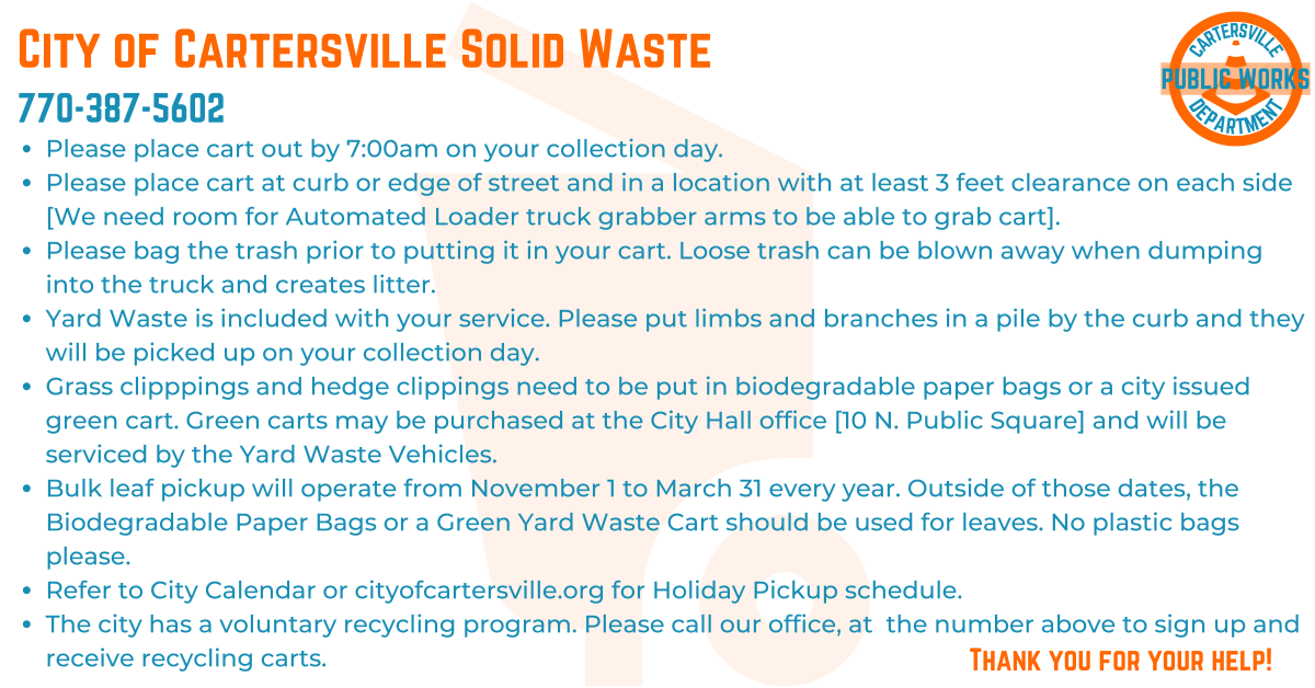 Solid Waste Info Graphic